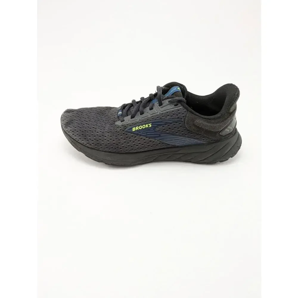Mens Brooks Anthem 6 Ebony Black Comfort‎ Running Shoes 1104141D006 Size 8